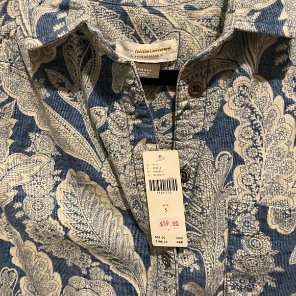 Anthropologie velvet blouse - Picture 2 of 2